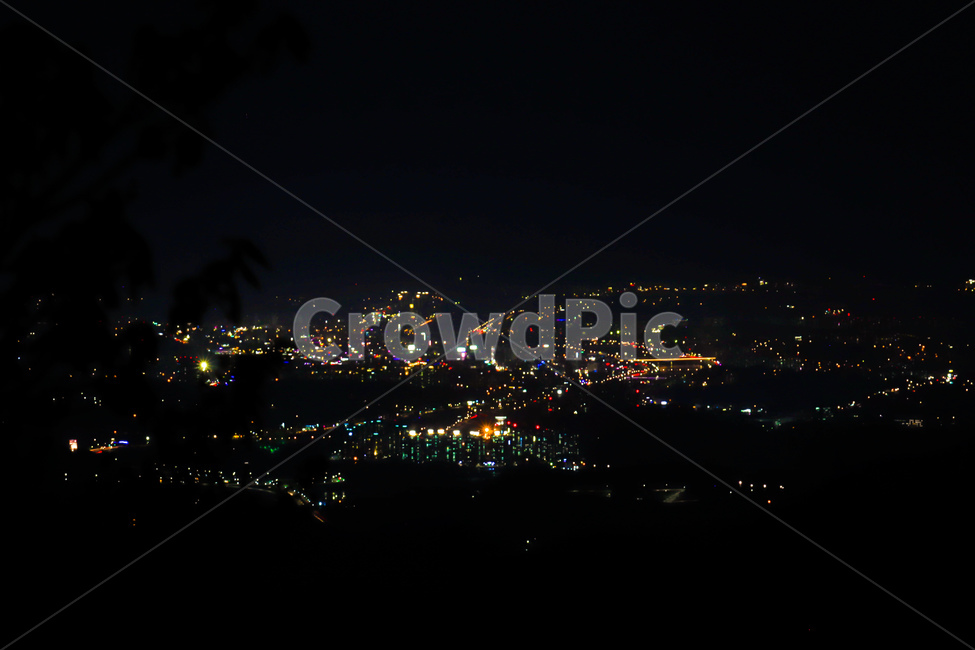 강릉야경,대관령야경,대관령정상,야경,대관령,정상,야경,밤,풍경,nightscape,night,landscape,경치,outdoors,옥외,nature,자연,scenery,aerial view,조감도