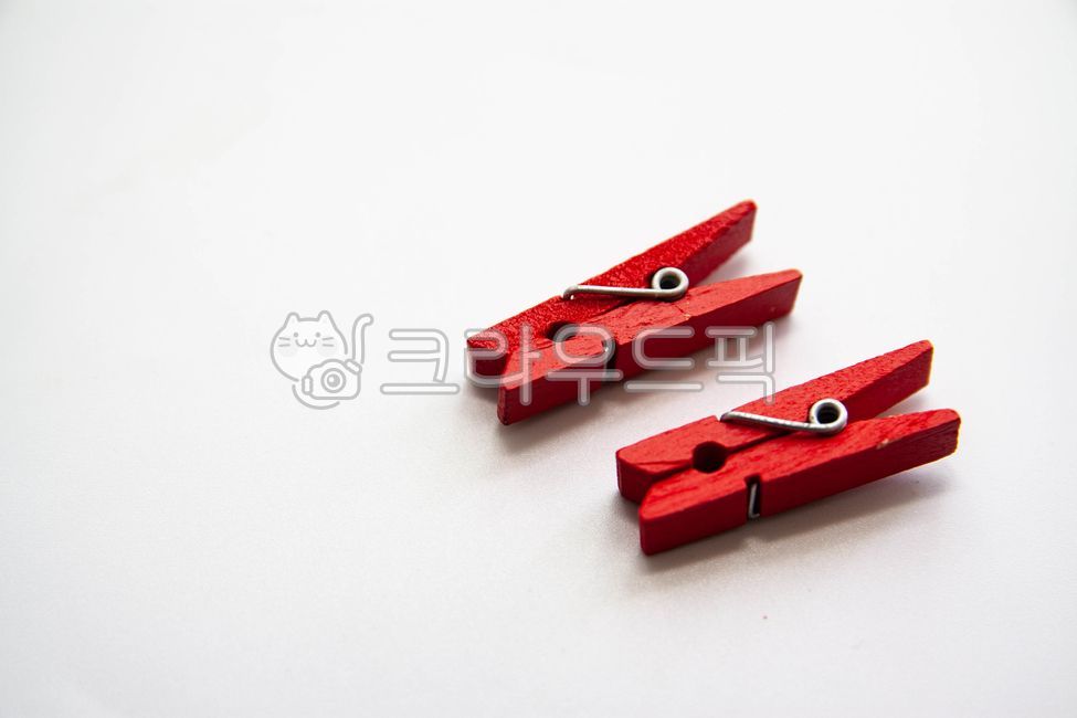 빨강,빨간색,집게,나무집게,사물,물건,도구