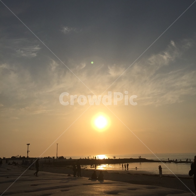 일몰,노을,제주도,제주,협재,바다,해수욕장,구름,석양