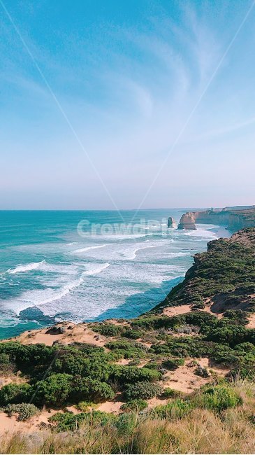 해안,바다,호주,풍경,배경