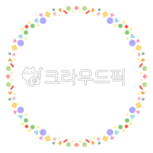 Circle wreath,circle sticker,picture frame,circle frame,daku,memo,sticker,border,frame,circle,wreath,circle,colored pencil,baby,cute,shape,shape border,circle,triangle,square,diamond,right angle