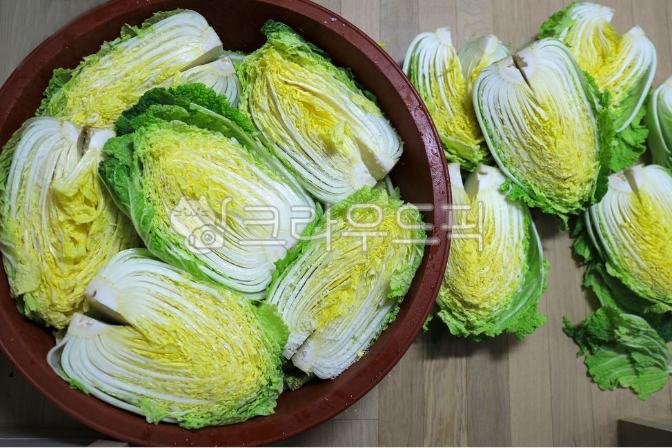 배추,김치재료,채소,야채,김장배추,식재료,김장,음식,배추잎,포기배추,배추절임,음식재료,절임배추,소금,천일염,굵은소금,food,vegetable,cabbage,그릇,plate