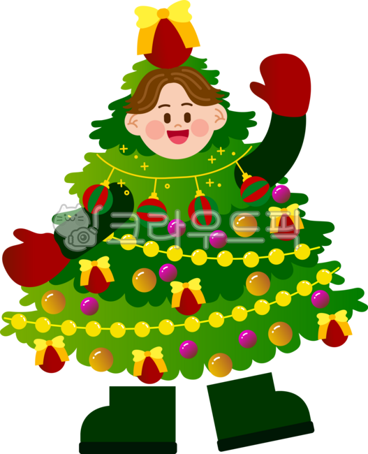 크리스마스,성탄절,크리스마스트리,트리,분장,연극,코스튬,코스프레,학예회,어린이집,유치원,무대,어린이,사람,인형탈,인형옷,복장,얼굴