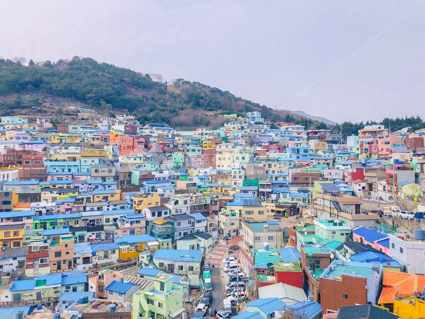 부산,감천,건물,색감,색깔,도시,풍경,city,landscape,한국도시풍경,한국도시경관,korea cityscape,nature,자연,경치,outdoors,옥외,scenery,urban,어반