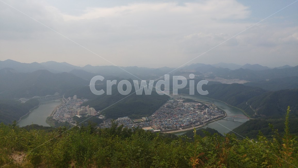 경치,자연,풍경,마을,강,산,landscape,nature,river,mountain,village,aerialview
