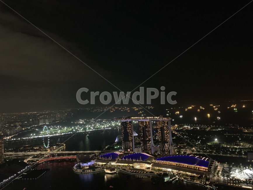 싱가포르,싱가폴,야경,경치,풍경,도시,outdoors,landscape,scenery,aerialview,town,building,건물,city,시티,중심지,metropolis,urban,어반,night,marinabaysands,마리나베이샌즈