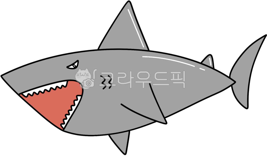 상어,상어그림,상어도안,바다,해양생물,여름,귀여운상어