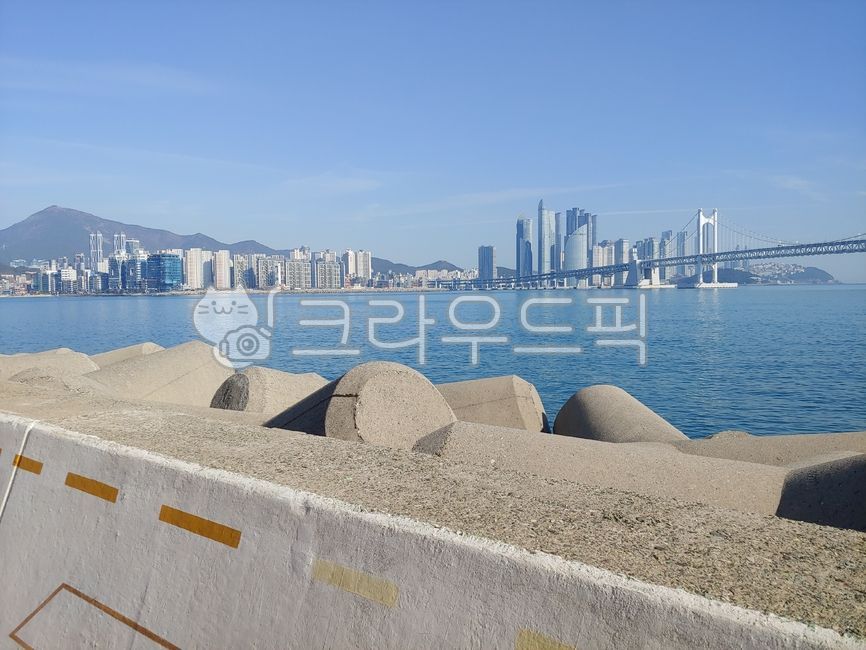바다,방파제,다리,도시경관,cityscape,부산