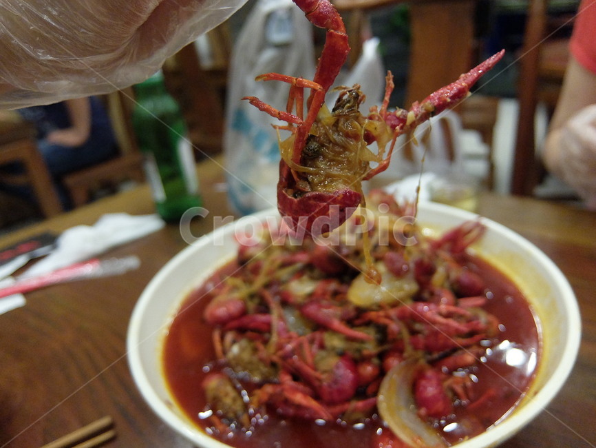 wound,china,restaurant,Mara cuisine,freshwater crayfish,Maralongsha,sharp