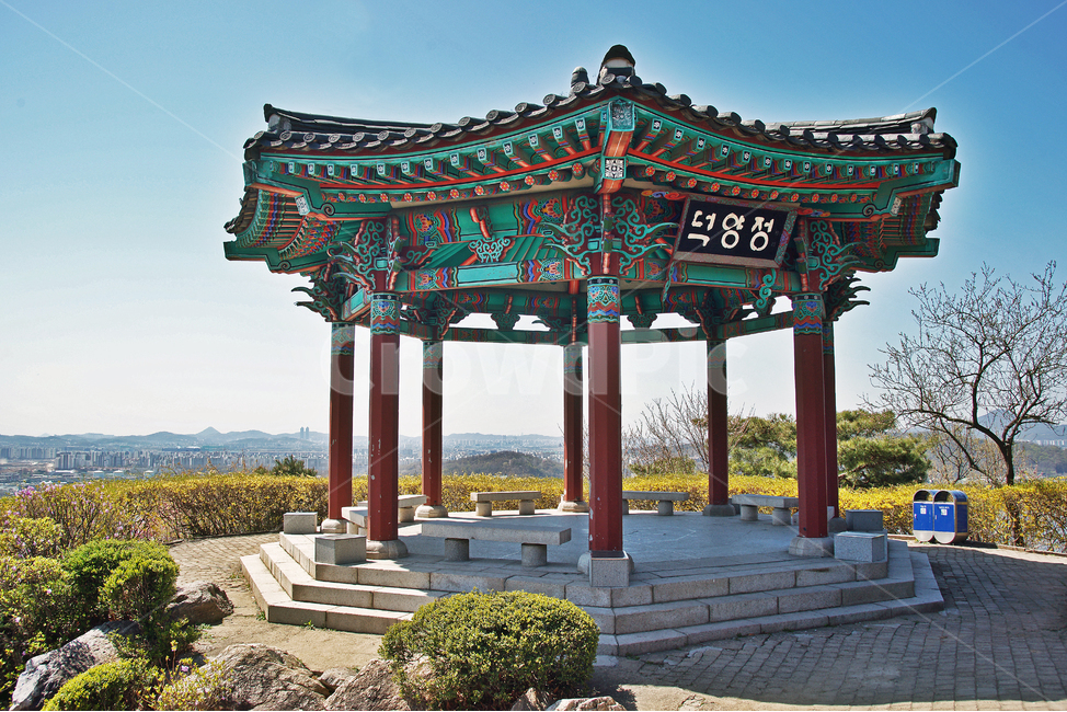 덕양정,행주산성,고양시,정자,쉼터,단청