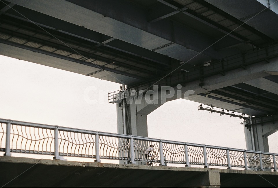 한강다리,한강,자전거,노을,대교,건축물,건물외관,exterior,building,structure,architecture,construction