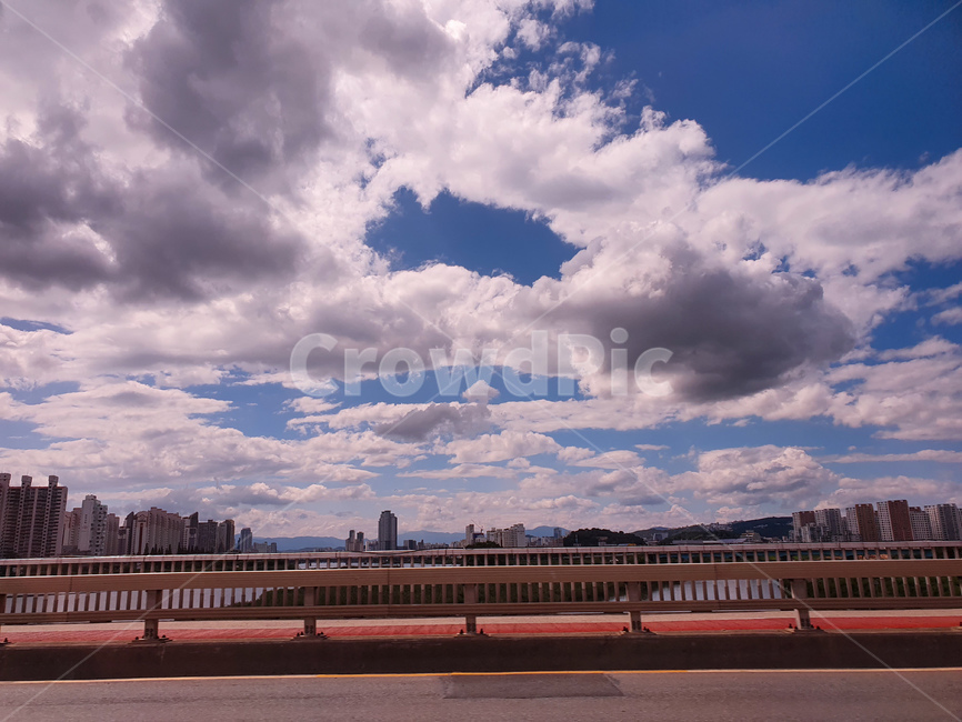 하늘,구름,길,인도,다리,sky,cloud,road,bridge