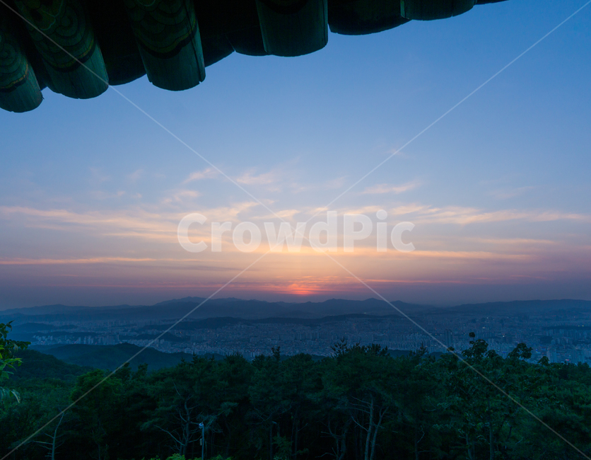 일몰,일몰하늘,해넘이,저녁하늘,구름,하늘,대전일몰,보문산성일몰,해질녘,sunset,땅거미,landscape