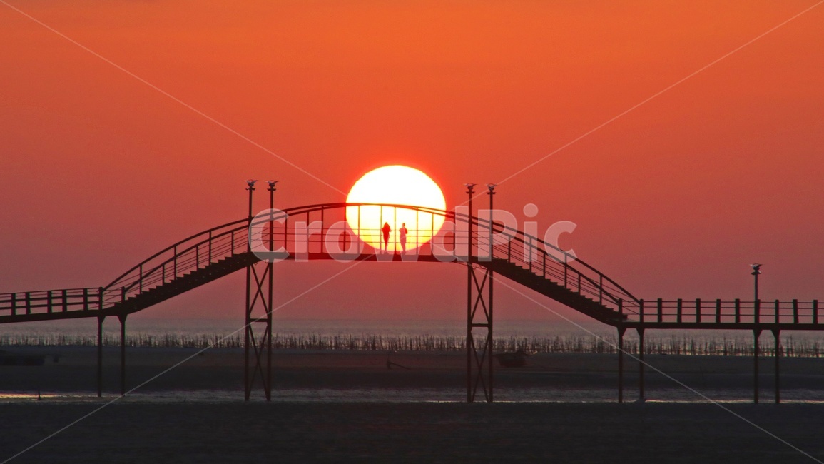 전남,신안,증도,짱둥어다리,짱둥어다리일몰,짱둥어다리노을,nature,자연,outdoors,옥외,해변,황혼,해넘이,짱둥어다리해넘이,건축물,건물외관,exterior,building,structure,architecture,construction