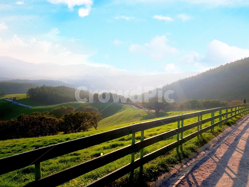 난간,하늘,handrail,railing,맑음,자연,풍경,nature,landscape