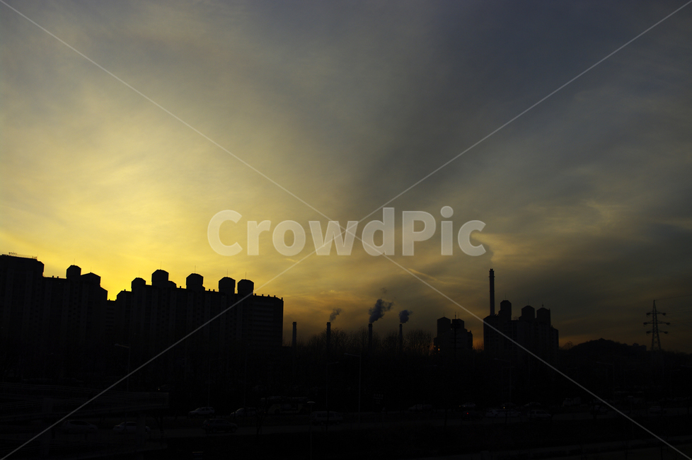 하늘,구름,풍경,노을,일몰,sunset,빌딩,도시,풍경,city,landscape,한국도시풍경,한국도시경관,korea cityscape,실루엣,그림자,silhouette,shadow,nature,자연,outdoors,옥외,red sky,붉은 하늘,dusk,황혼,dawn,새벽,sky