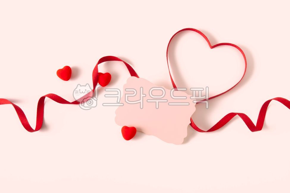 밸런타인데이,카피스페이스,리본,하트,사랑,심벌,백그라운드,레드,빨간색,선,장식,디자인,프레임,화이트데이,분홍색,카드,빈공간,리듬,라인