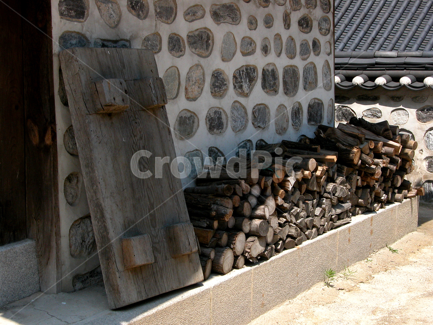 한국,전통,장작,가옥,한옥,담장,wood,나무,집