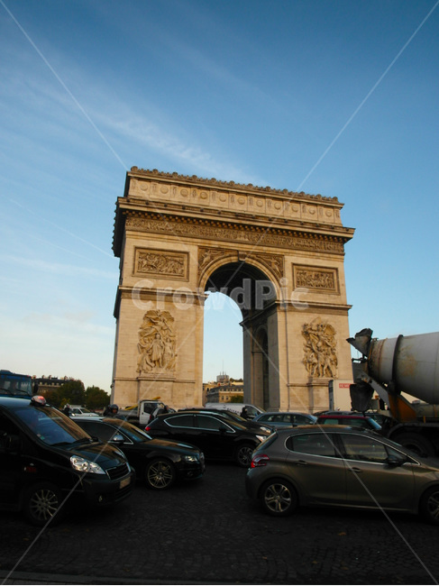 프랑스,파리,개선문,해외풍경,유럽풍경,풍경사진,건축물