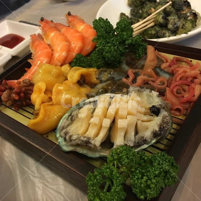 해산물,회,전복,새우,멍게,개불,모둠회,음식,바다,안주