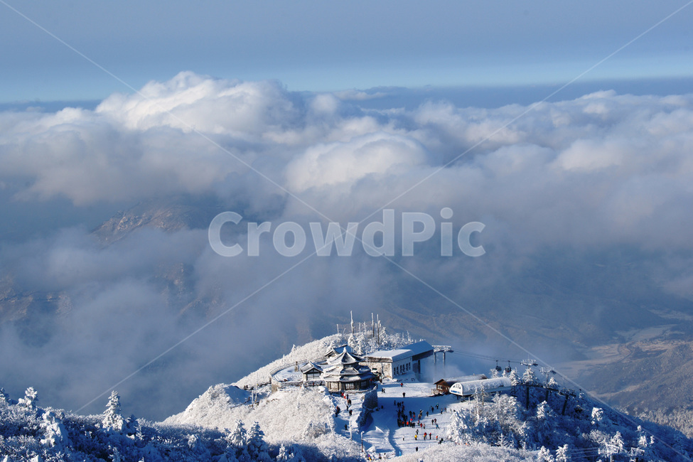 덕유산,설경,설천봉,무주,풍경,겨울,계절,winter,season,자연,풍경,nature,landscape,한국자연풍경,한국자연경관,korea nature landscape,outdoors,옥외,mountain,산