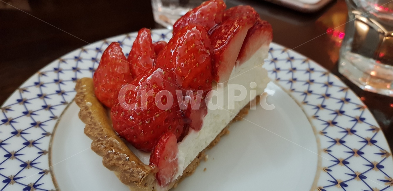 조각파이,딸기파이,파이,딸기,디저트,dessert