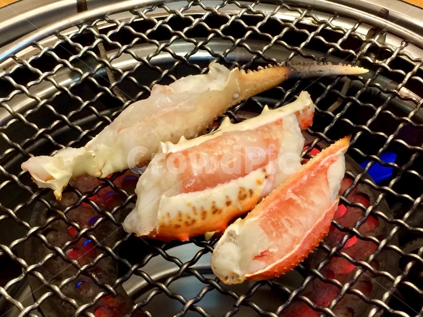 식품,구이,참게구이,요식,식사,해산물,게구이,도톤보리,카니,food