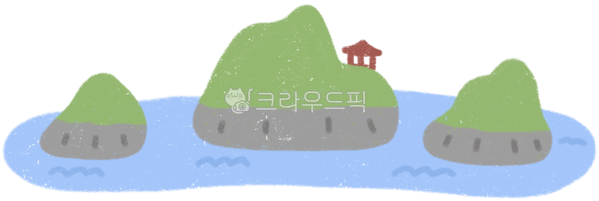 도담삼봉,도담삼봉일러스트,도담삼봉png,섬,바위,자연