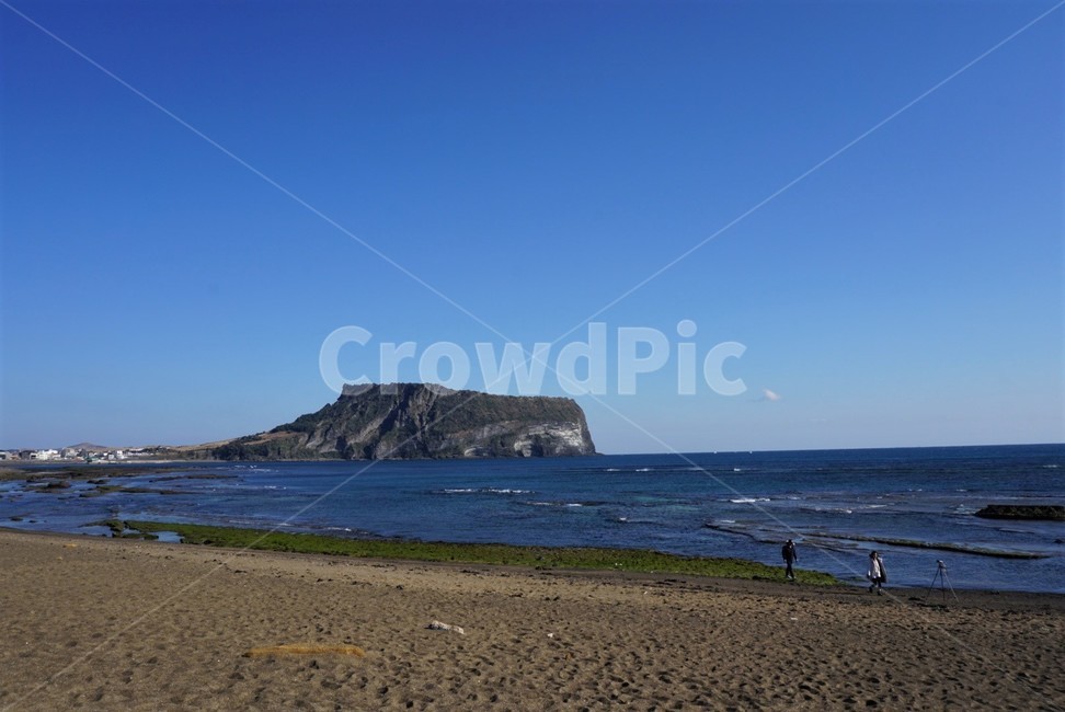 제주도,광치기해변,성산일출봉,바다,해변,자연,풍경