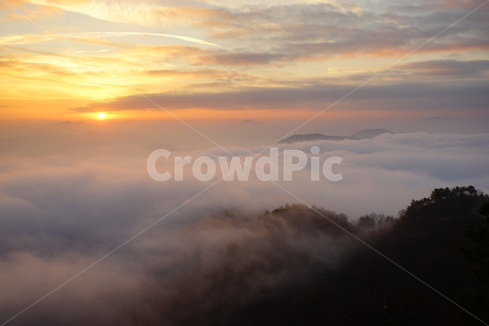 일출,양성산,대청호,문의면,풍경,자연,풍경,nature,landscape,outdoors,옥외,weather,날씨
