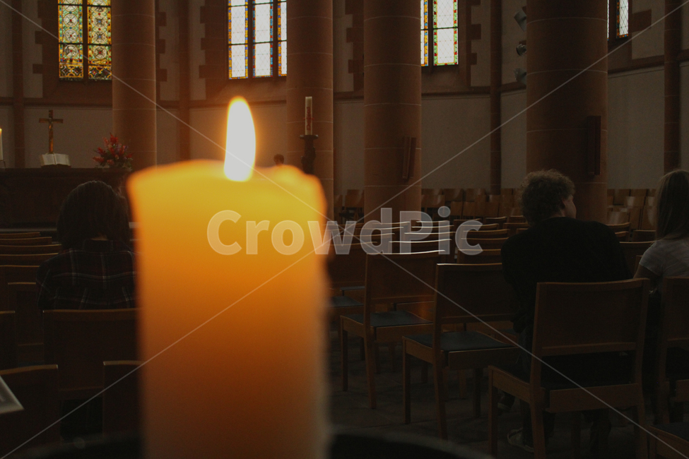 성당,촛불,기도,양초,교회,건물안,candle