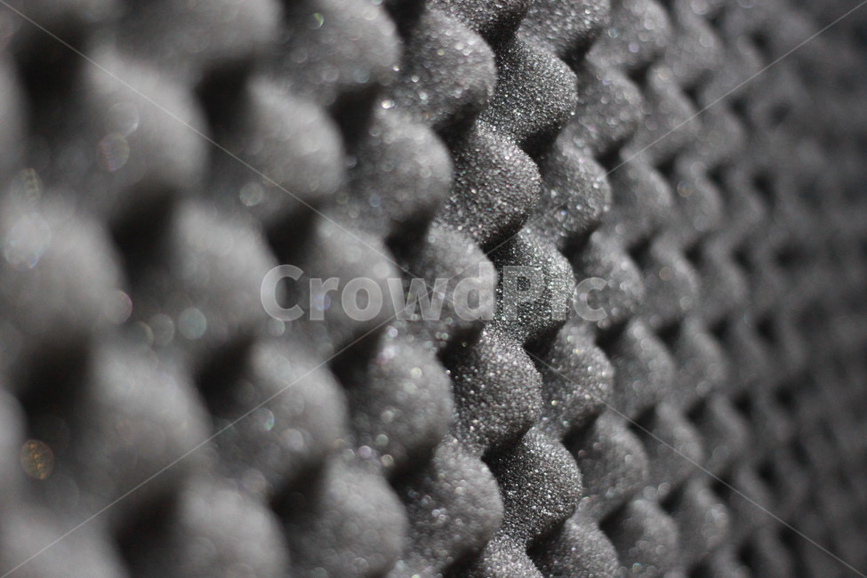 black,Sound blocking,soundproof sponge,deafening,wall,soundproofing