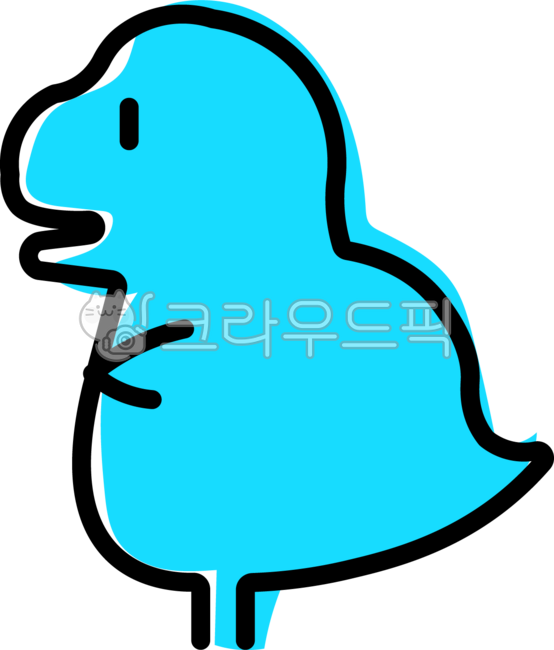 Dinosaur,Jurassic,Cretaceous,Animal,Cute,Character,Linework,Line Art,Jurassic Park,Simple,Simple,Tyrannosaurus,T-Rex,Tyrannosaurus,Carnivorous Dinosaur