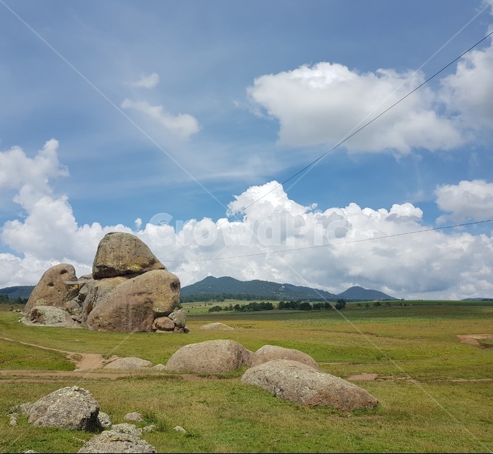 자연,목가적인,초원,바위,공원,하늘,구름,멕시코,타팔파,목초지,들,야외,grassland,field,nature,outdoors,ground