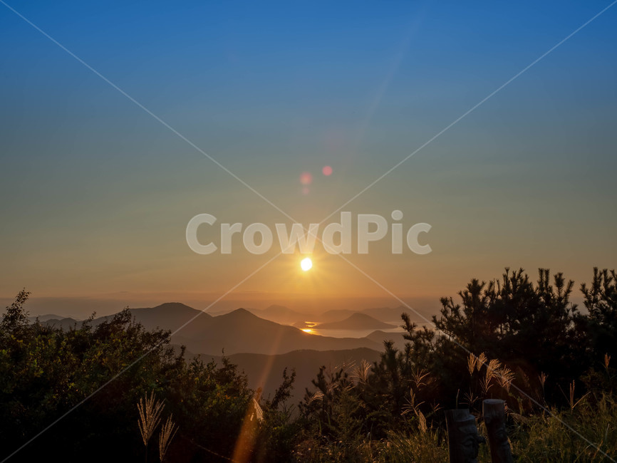 일몰,대금산,거제도,자연,nature,자연,풍경,nature,landscape,한국자연풍경,한국자연경관,korea nature landscape,flare,플레어,light,빛,outdoors,옥외,sunlight,햇빛