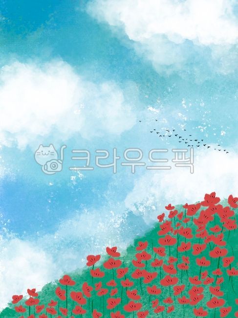 watercolor painting,sky,pretty background,Hill,nature,sky background,flower painting,mountain painting,watercolor background,azure sky,cloud,movables,tree background,background source,tree picture,sky painting,flower background