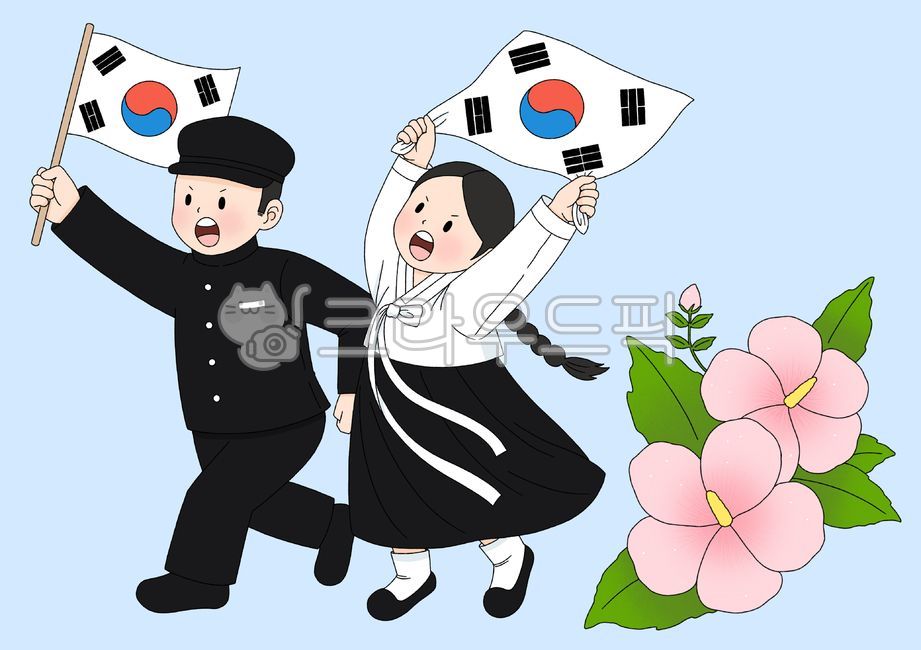 삼일절,만세,만세운동,태극기,독립,국경일,광복절,애국,한복,소녀,학생,무궁화,저항,대한민국,역사,31절,3월1일,8월15일