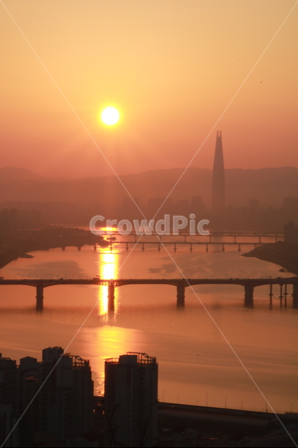 미세먼지,한강,일출,풍경,실루엣,도시,풍경,city,landscape,한국도시풍경,한국도시경관,korea cityscape,nature,자연,outdoors,옥외