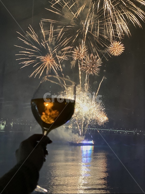 불꽃,불꽃축제,파티,와인,와인잔,축하,야경,폭죽,야경,밤,풍경,nightscape,night,landscape,기념일,축하,anniversary,congratulation,celebrate,celebration,술,주류,alcohol