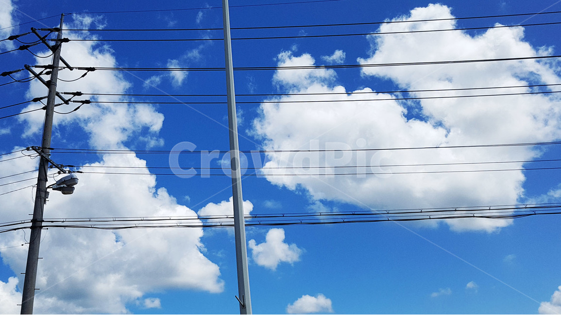 하늘,구름,전봇대,풍경,sky,cloud,landscape,에너지산업,energy industry,outdoors,옥외,nature,자연,azure sky,푸른 하늘