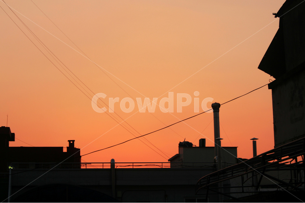 저녁,야경,풍경사진,감성사진,하늘,주황,sky,도시,풍경,city,landscape,실루엣,그림자,silhouette,shadow,감성,sensible,feeling,nature,자연,outdoors,옥외,dusk,황혼,sunset,일몰,red sky,붉은 하늘,dawn,새벽