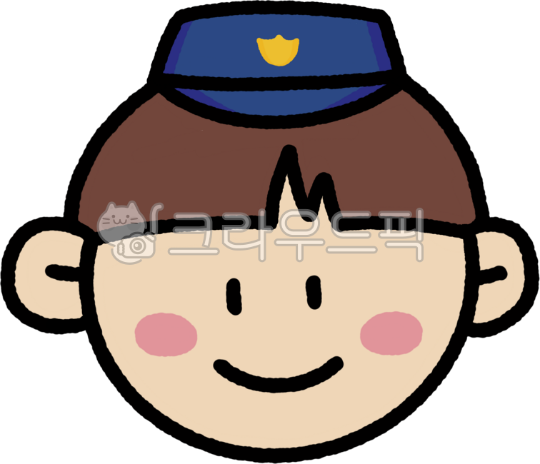 Little policeman,male policeman,child character,cute face,smile,round face,children's illustration,cute picture,police hat,job character,job experience,job play,future hope,police officer,police,civil servant,kidpolice,childcharacter,