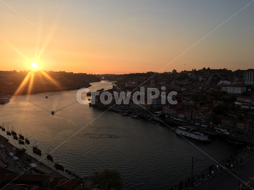 포르투,포르투갈,도우루강,노을,유럽,porto,portugal,douro,sunset,europe,랜드마크,landmark