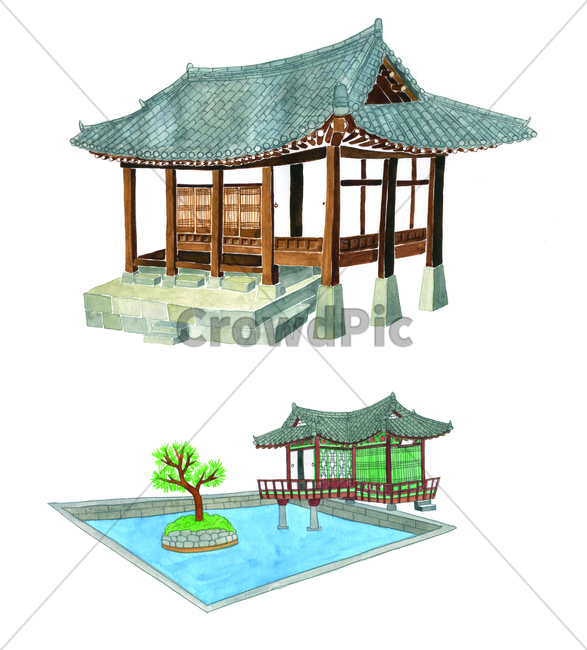손그림,물감그림,한옥,한국,korea,handdrawing,watercolor,koreanstylehouse,house,한국전통,한국문화,korean traditional,korean culture