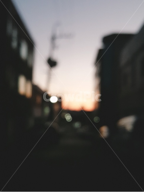 하늘,노을,감성,도시,건물