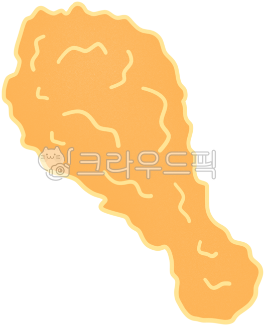 치킨,닭다리,chicken,야식,닭봉,고기,치킨일러스트,닭다리일러스트,후라이드,후라이드치킨