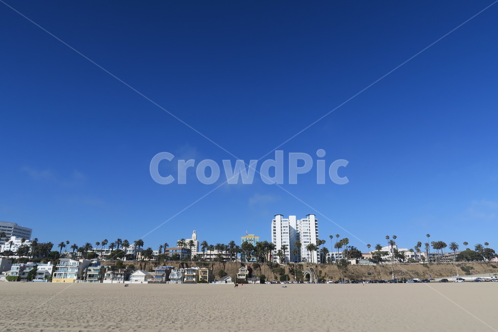 미국,usa,산타모니카,해변,nature,자연,sand,모래,soil,흙,la,로스엔젤레스,building,건물,해변,바다,beach,sea