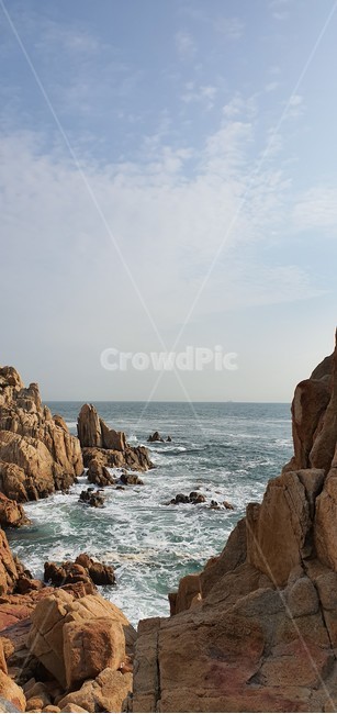 곶,낭떠러지,자연,하늘,바다,구름,자연,풍경,nature,landscape,promontory,cliff,outdoors,옥외