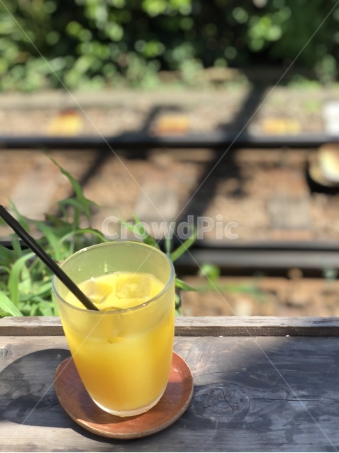 음료수,오렌지주스,카페,봄,햇살,음료수,drink,beverage