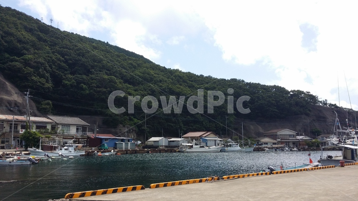 대마도,어촌,히타카츠,waterfront,항구,물,water,pier,배,어선,수상가옥